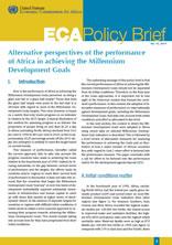 Alternative perspectives of the performance of Africa in achieving the Millennium Development Goals