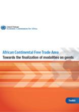 African Continental Free Trade Area: Towards the finalization of modalities on goods