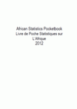 African Statistics Pocketbook 2012
