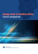 Energy crisis in Southern Africa - Future prospects