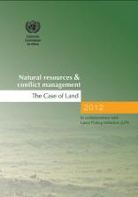Natural resources and conflict management: the case of land