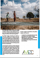Policy Brief: ASM and Climate Change