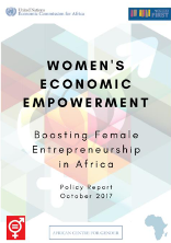 Women’s economic empowerment: boosting women’s entrepreneurship in Africa