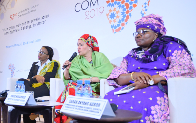 UN and AU leaders give merits to joint development mechanism for Africa