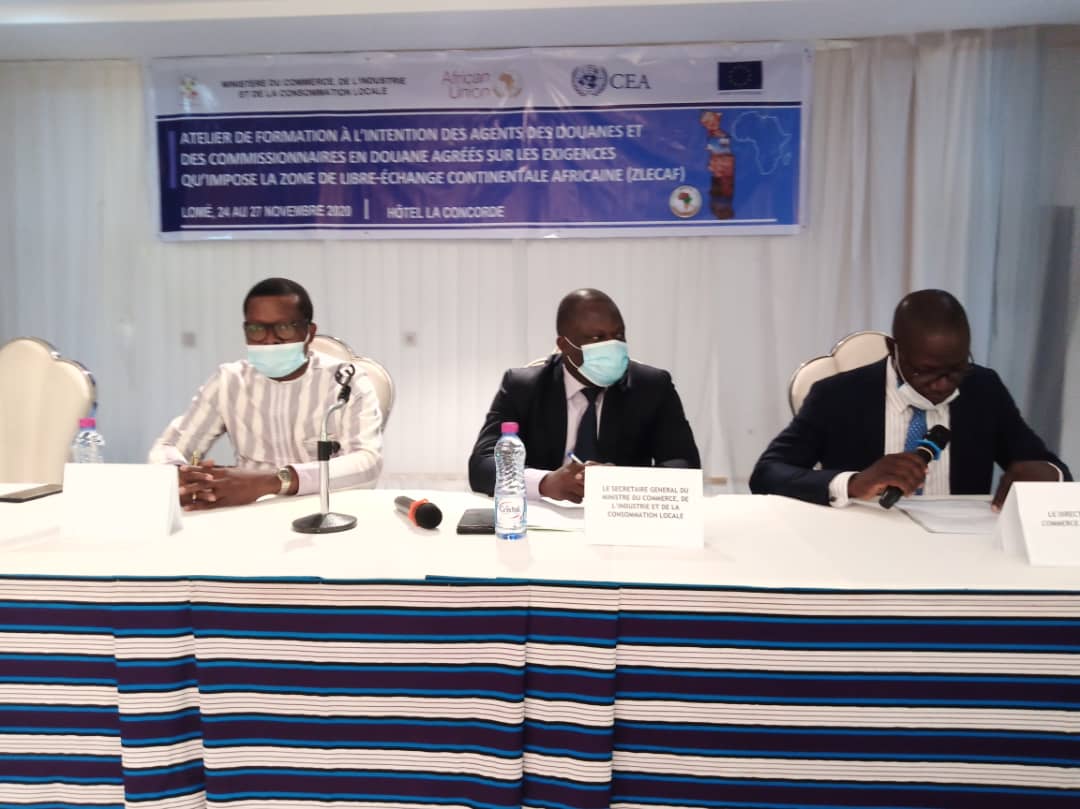 ECA, Togolese government train customs officials to get the most out of AfCFTA
