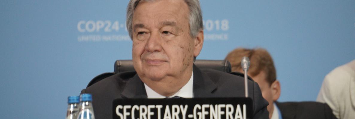 United Nations Secretary-General António Guterres