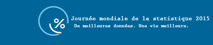 Journée mondiale de la statistique 2015 Journée mondiale de la statistique 2015