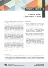 Economic Power: Opportunities in Africa