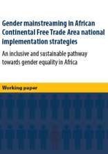 Gender mainstreaming in African Continental Free Trade Area national implementation strategies Gender mainstreaming in African Continental Free Trade Area national implementation strategies
