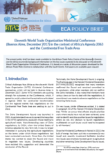 Eleventh World Trade Organization Ministerial Conference (Buenos Aires, December 2017) in the context of Africa’s Agenda 2063 and the Continental Free Trade Area Eleventh World Trade Organization Ministerial Conference (Buenos Aires, December 2017) in the context of Africa’s Agenda 2063 and the Continental Free Trade Area