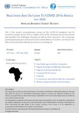Reactions and Outlook to Covid-19 in Africa - July 2020 Reactions and Outlook to Covid-19 in Africa - July 2020
