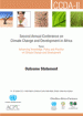 Second Annual Conference on Climate Change and Development in Africa - Outcome Statement