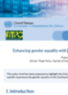 Enhancing gender equality with the Continental Free Trade Area