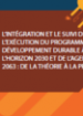 L’intégration et le suivi de l’exécution du programme de développement durable à l’horizon 2030 et de l’agenda 2063 : de la théorie à la pratique