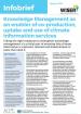 Knowledge Management as an enabler of co-production, uptake and use of climate information services