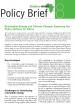 Policy Brief 8 : Renewable Energy and Climate Change: Exploring the Policy Options for Africa Policy Brief 8 : Renewable Energy and Climate Change: Exploring the Policy Options for Africa