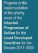 Progress in the implementation of the priority areas of the Istanbul Programme of Action for the Least Developed Countries for the Decade 2011-2020