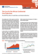The Case for the African Continental Free Trade Area The Case for the African Continental Free Trade Area