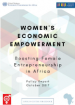 Autonomisation économique des femmes : stimuler l’entrepreneuriat des femmes en Afrique Autonomisation économique des femmes : stimuler l’entrepreneuriat des femmes en Afrique