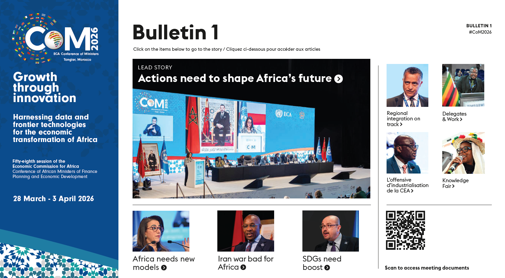 CoM 2026 Bulletin 1