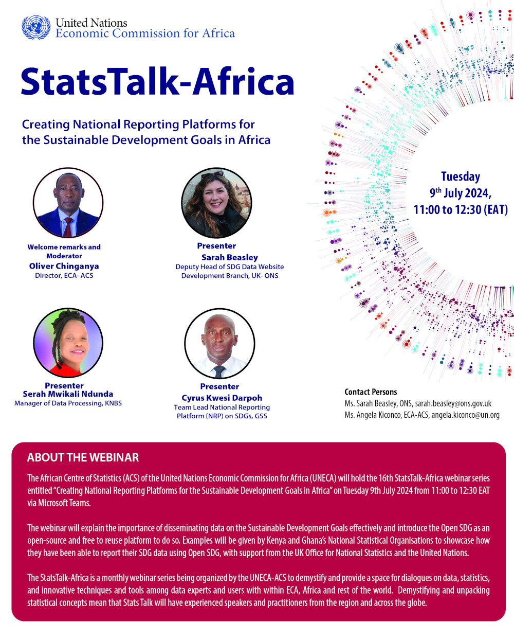 StatsTalk-Africa: Creating National Reporting Platforms for the Sustainable Development Goals in Africa