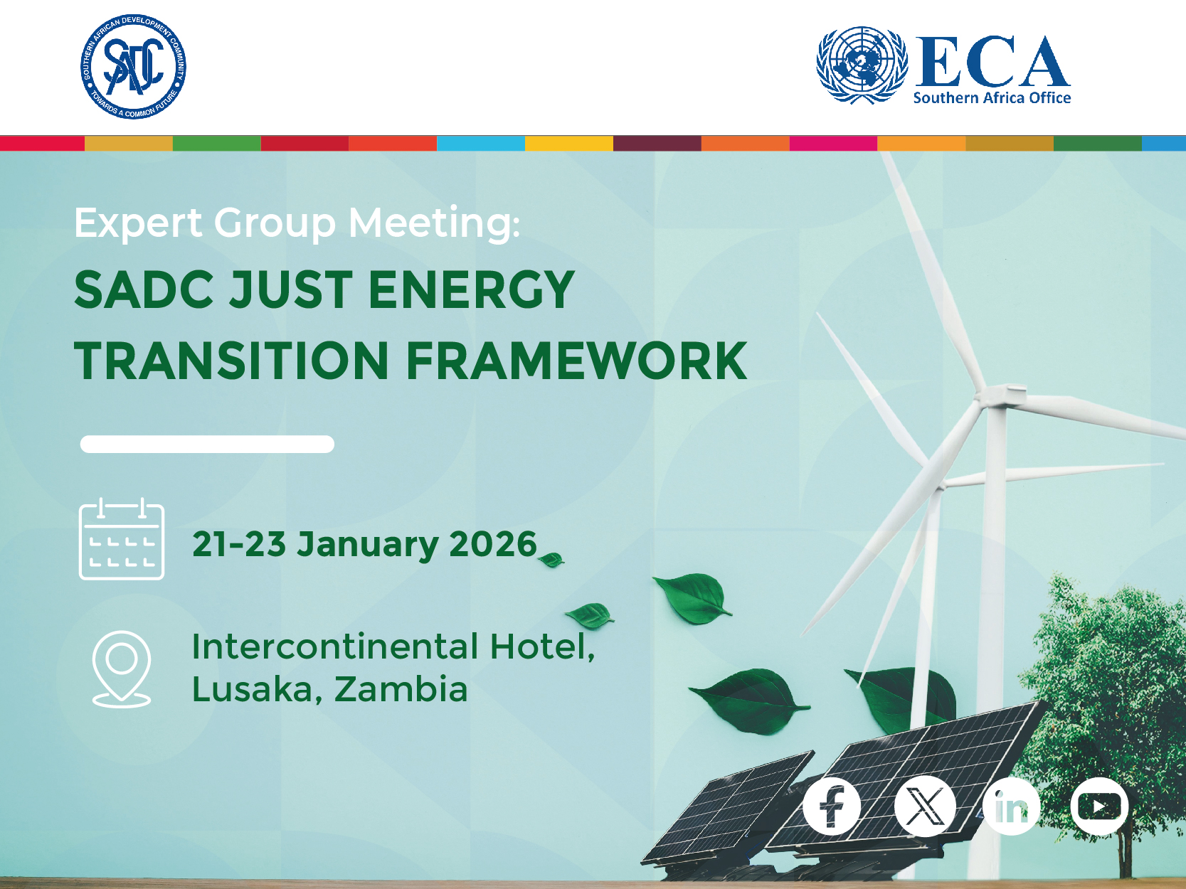 Expert Group Meeting on the SADC Just Energy Transition (JET) Framework