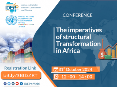 The imperatives of Economic Transformation in Africa 