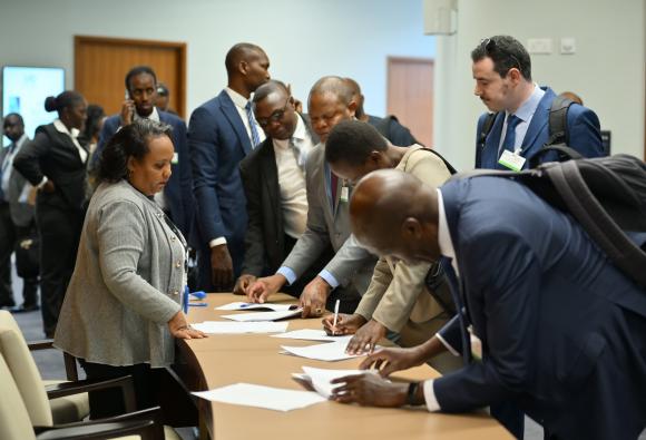 Ouverture du Forum sur le développement de la statistique en Afrique