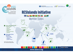 National Launch of the RESIslands Project in Mauritius