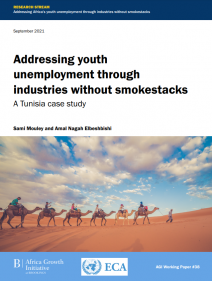 Addressing youth unemployment through industries without smokestacks