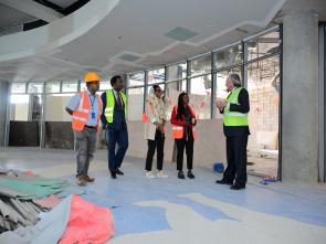 Visit to Africa Hall by Ms.Thilmeeza Hussain, director of RCNYO