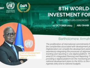 ECA wins UN award for its contribution to development planning in member states