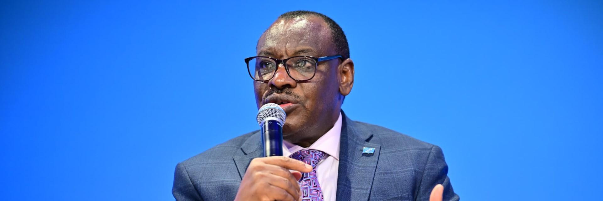 Claver Gatete makes push for Climate Financing and Accelerating SDG Implementation 