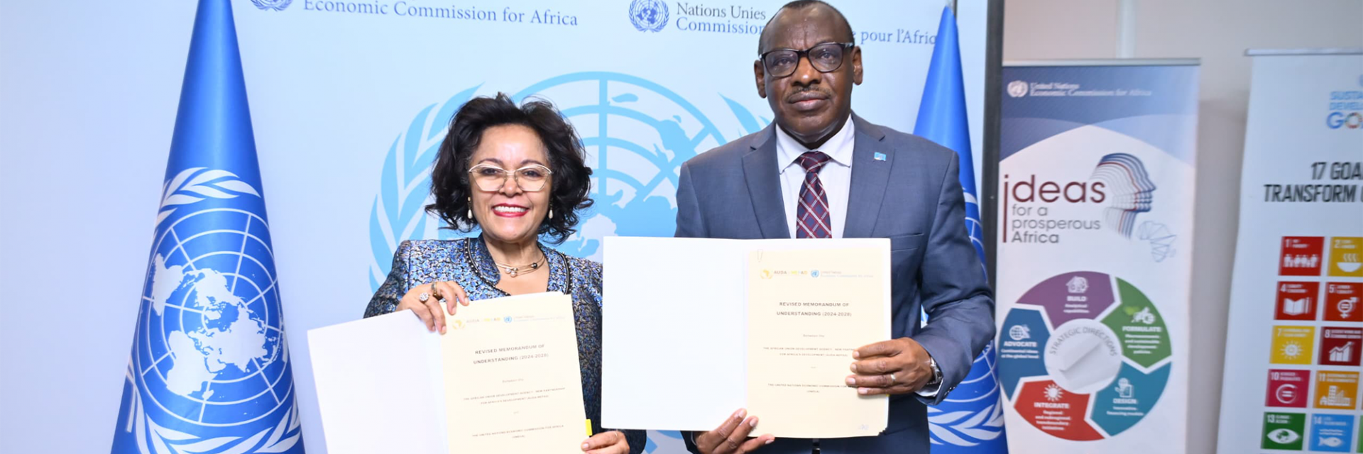 ECA and AUDA-NEPAD Sign MoU to Promote Africa’s Development