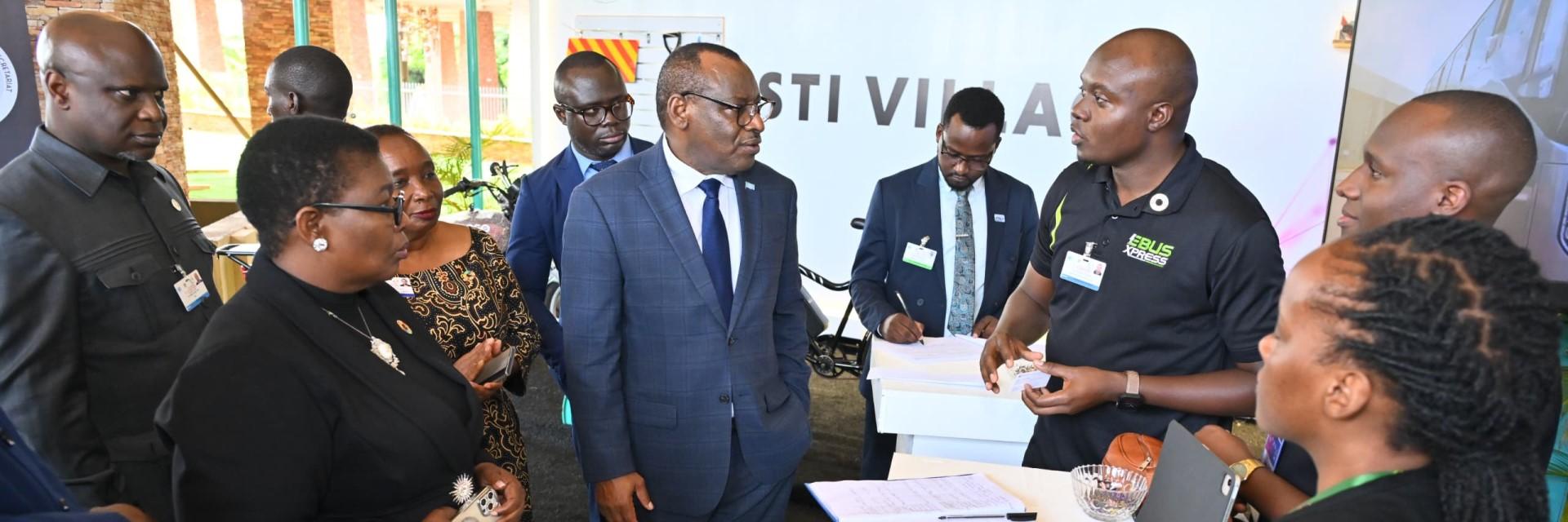 Uganda’s innovations and value chains take centre stage at ARFSD11 knowledge fair