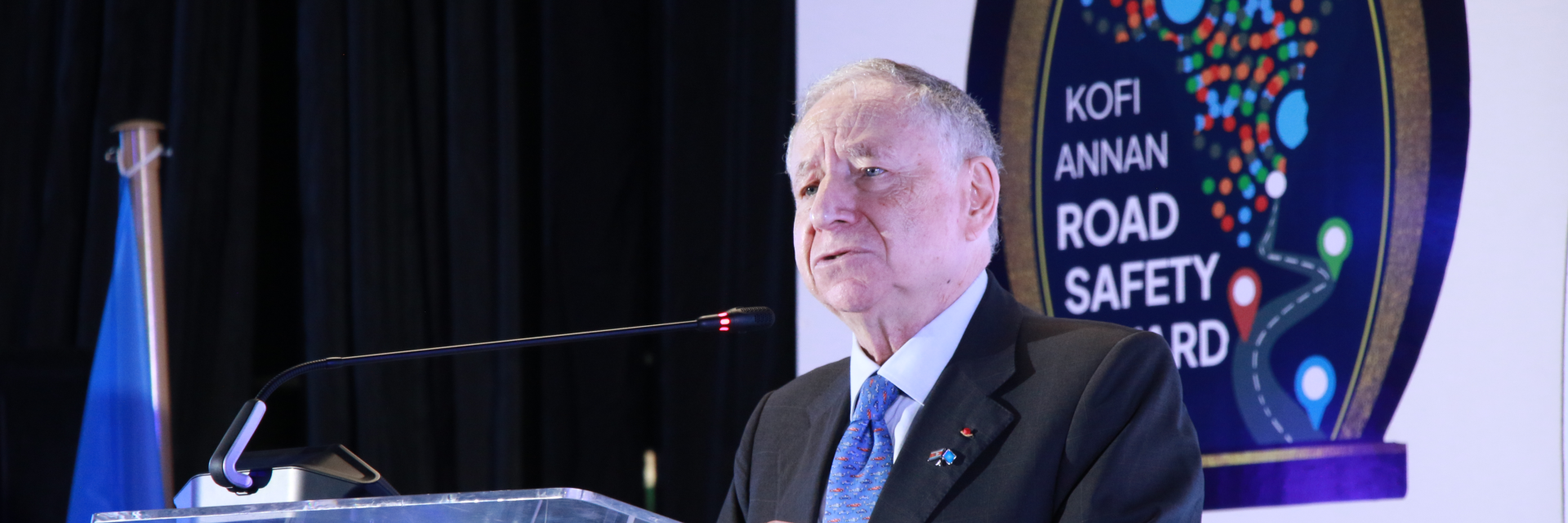 Discours d’ouverture de l’Envoyé spécial du Secrétaire général des Nations Unies pour la sécurité routière, M. Jean Todt, lors de la troisième cérémonie de remise du Prix Kofi Annan pour la sécurité routière