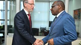 Executive Secretary Claver Gatete's meeting with Doron Avni, VP, Government Affairs & Public Policy, Emerging Markets at Google