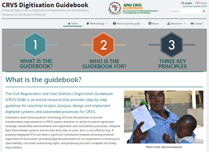 CRVS Digitization Guidebook launched