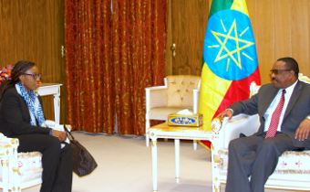 New ECA Chief Meets Ethiopian Prime Minister; Renews Commitment to Africa’s Transformation