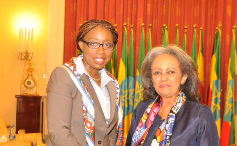 Vera Songwe discusses women’s empowerment with Ethiopia’s new President
