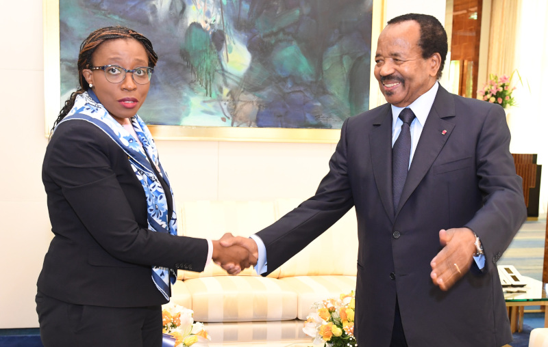 Le président Paul Biya et Vera Songwe renforcent les relations entre le Cameroun et la CEA, mettent en exergue Accord de Libre Echange