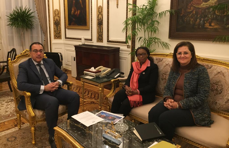 Vera Songwe discusses economic reforms, innovative financing and AfCFTA with Egyptian government