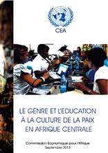 Le genre et l’éducation à la culture de la paix en Afrique centrale