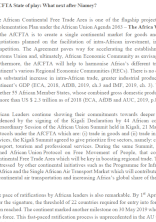 AfCFTA State of play: What next after Niamey?