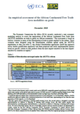 An empirical assessment of the African Continental Free Trade Area modalities on goods