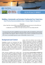 Building a Sustainable and Inclusive Continental Free Trade Area