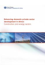 Enhancing domestic private sector development in Africa: Construction and energy sectors