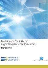 Framework for a set of e-government core indicators