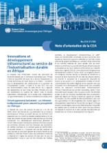 Innovations et développement infrastructurel au service de l’industrialisation durable en Afrique