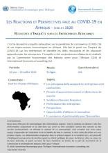 Les réactions et perspectives face au covid-19 en Afrique - juillet 2020